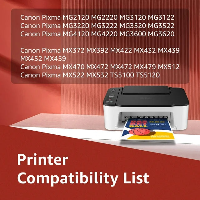 240XL Black Ink Cartridge Replacement for MG3620 MG3600 MG3520 MG3222 TS5120 TS5100 MX472 Printer 240 XL (2 Black)