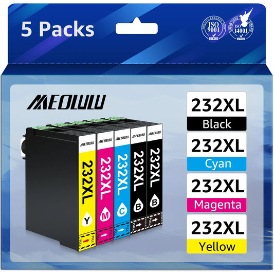 232 232XL Ink Cartridges for Epson(5-Pack)