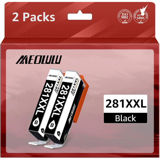 280XXL Ink Cartridge Replacement for Canon PGI-280XXL PGI 280 XXL Compatible with PIXMA TR7520 TR8520 TS6120 TS6220 TS8120 TS8220 TS9120 TS9520 TS9521C Printer (2 PGBK)